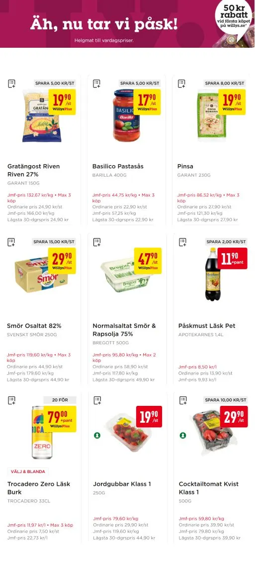 Willys från 11 april till 21 april 2025 - Reklamblad sidor 4