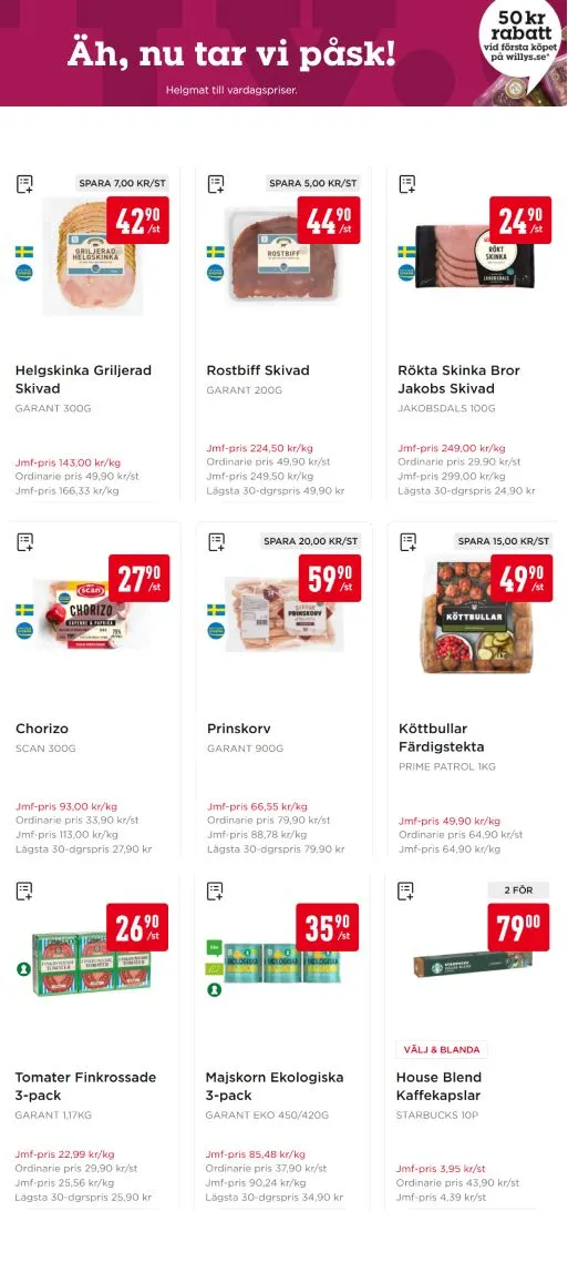 Willys från 11 april till 21 april 2025 - Reklamblad sidor 7