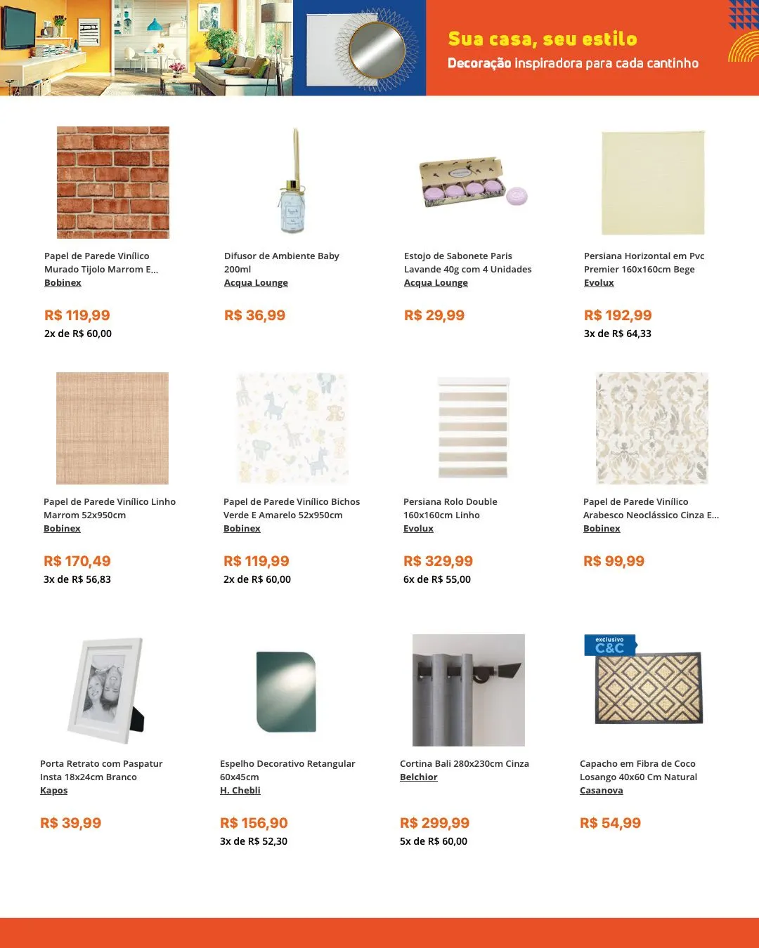 Encarte de C&C Casa e Construção 6 de agosto até 20 de agosto 2024 - Pagina 2