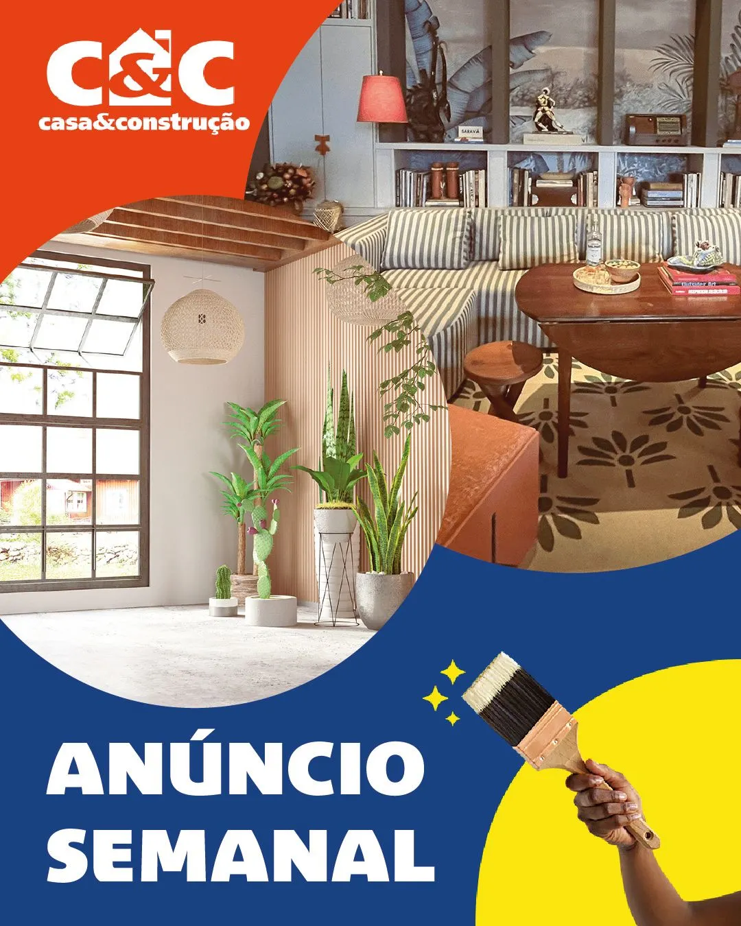 Encarte de C&C Casa e Construção 6 de agosto até 20 de agosto 2024 - Pagina 1