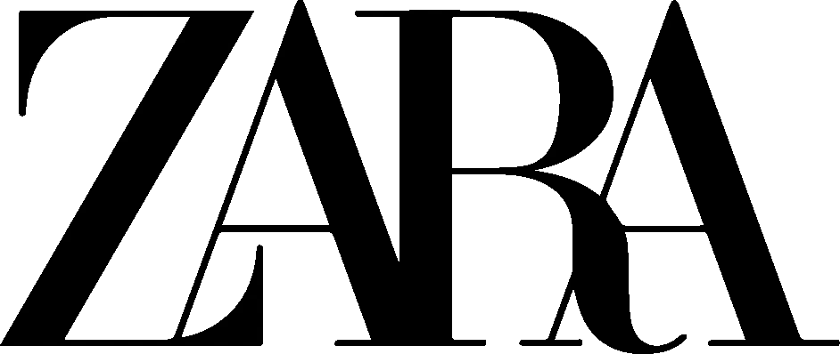 ZARA logo of current catalogue