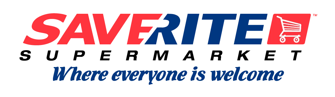 Saverite logo. Current weekly ad