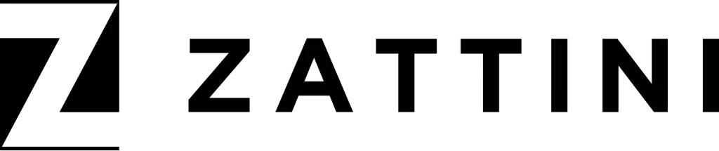 Zattini logo de folhetos