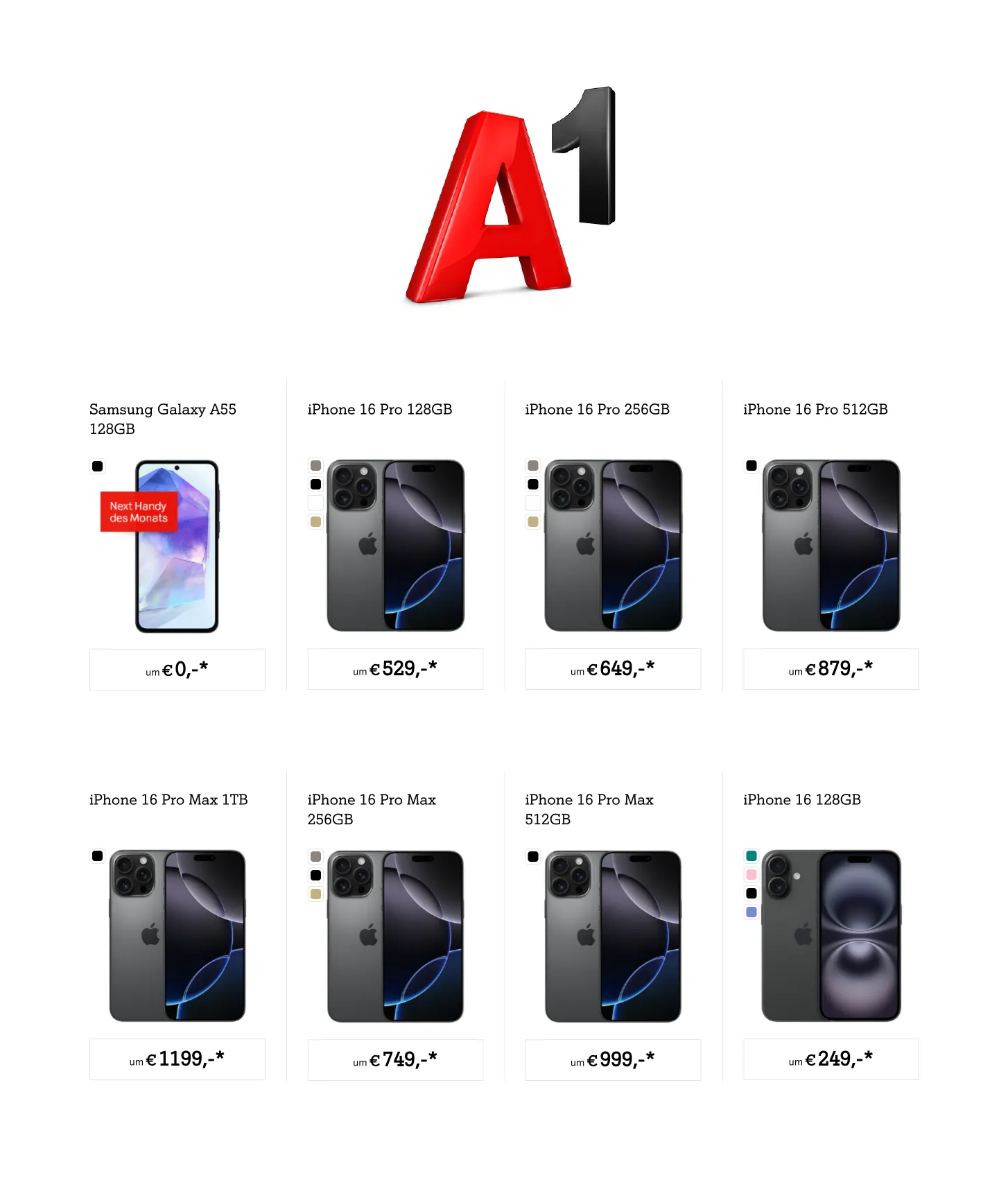 A1 Angebote von 21. Jänner bis 10. Februar 2025 - Flugblätt seite  3