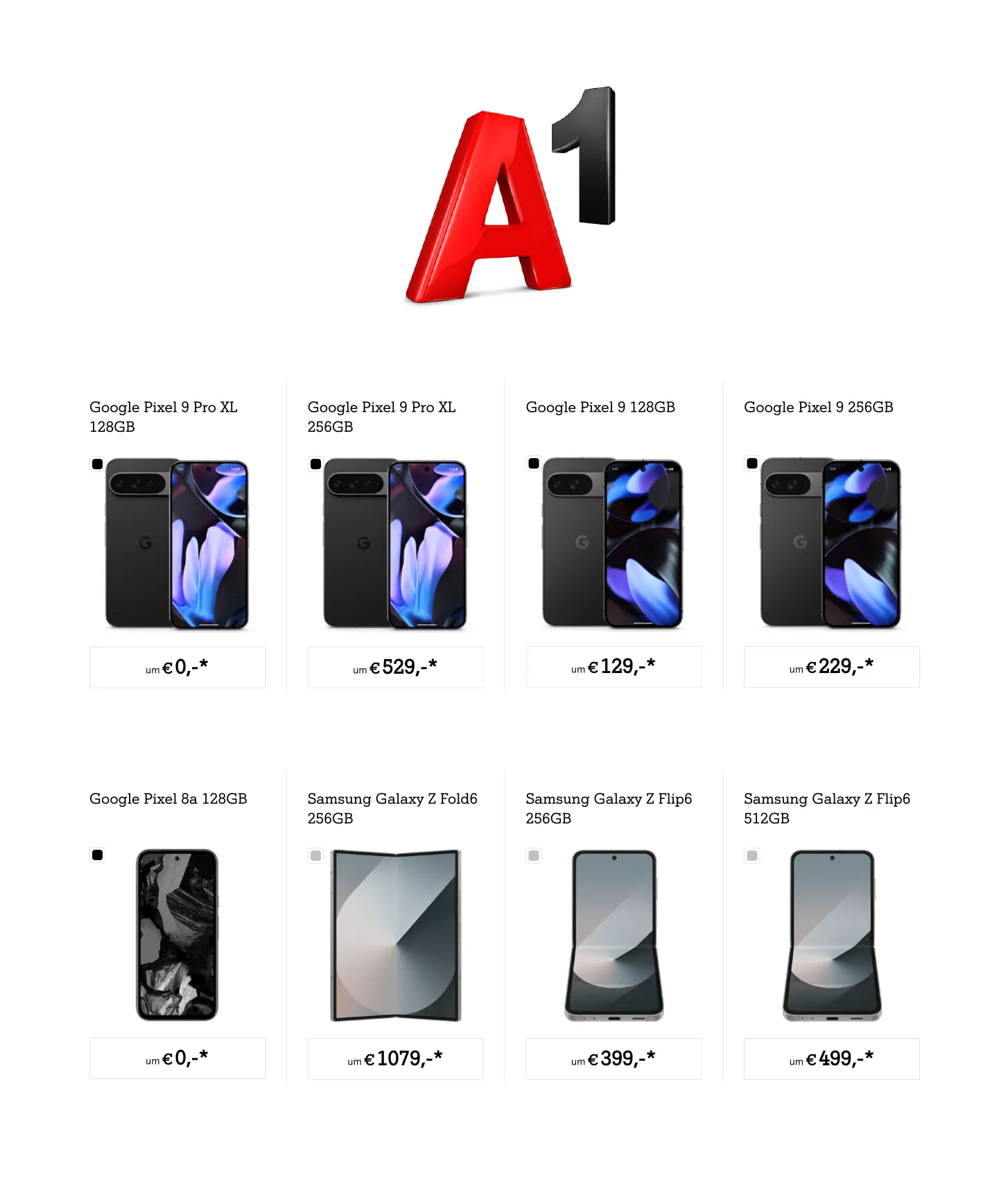 A1 Angebote von 21. Jänner bis 10. Februar 2025 - Flugblätt seite  