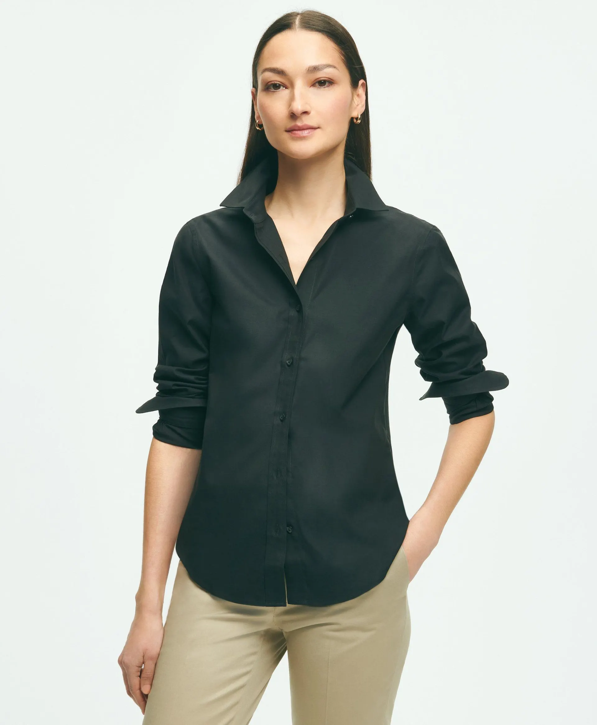 Fitted Non-Iron Stretch Supima