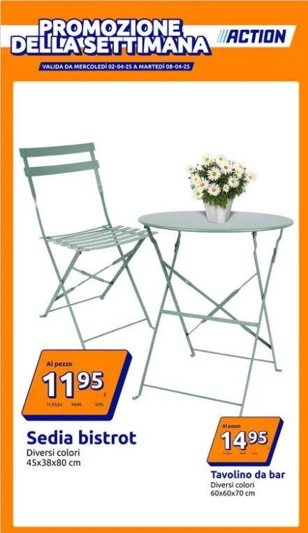 Volantini Action da 2 aprile a 8 aprile di 2025 - Pagina del volantino 1