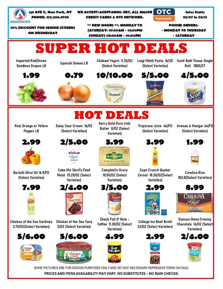 Weekly ad Associated Supermarkets Sales from March 7 to March 13 2025 - Page 