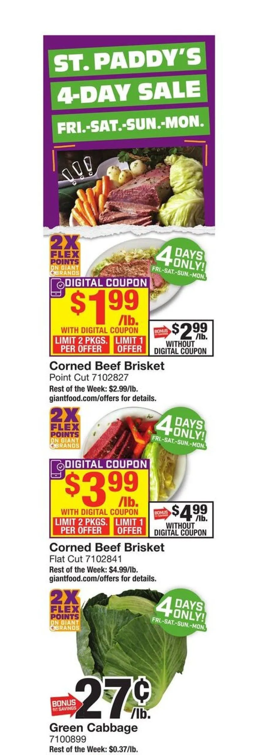 Weekly ad Giant Food Sales from March 14 to March 20 2025 - Page 2