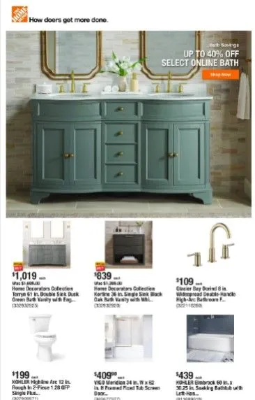 Weekly ad The Home Depot Sales from July 31 to August 7 2025 - Page 1