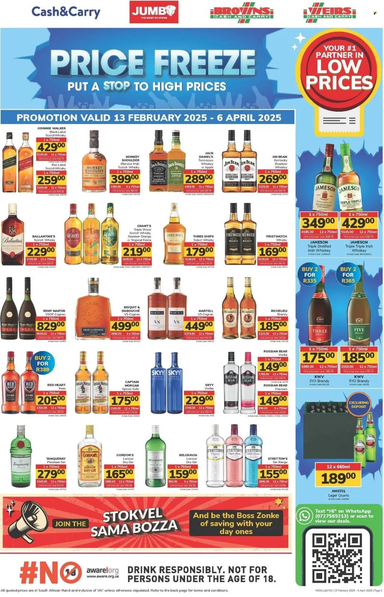 Jumbo Cash & Carry sales from 13 March to 6 April 2025 - Catalogue Page 1