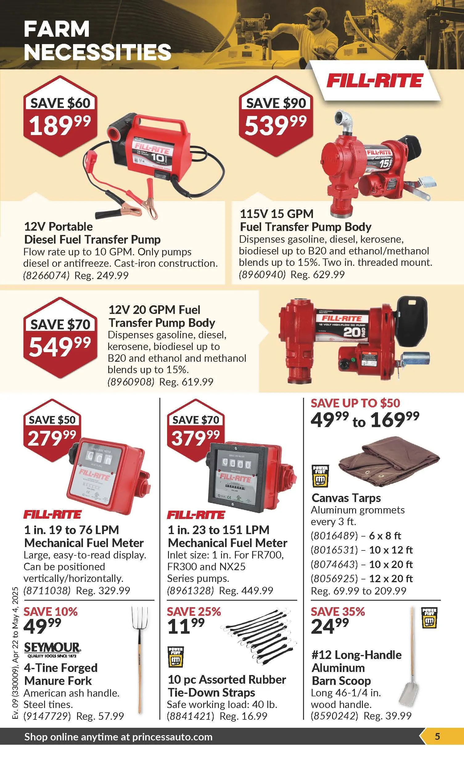Princess Auto Weekly Ad from April 22 to May 4 2025 - flyer page 8