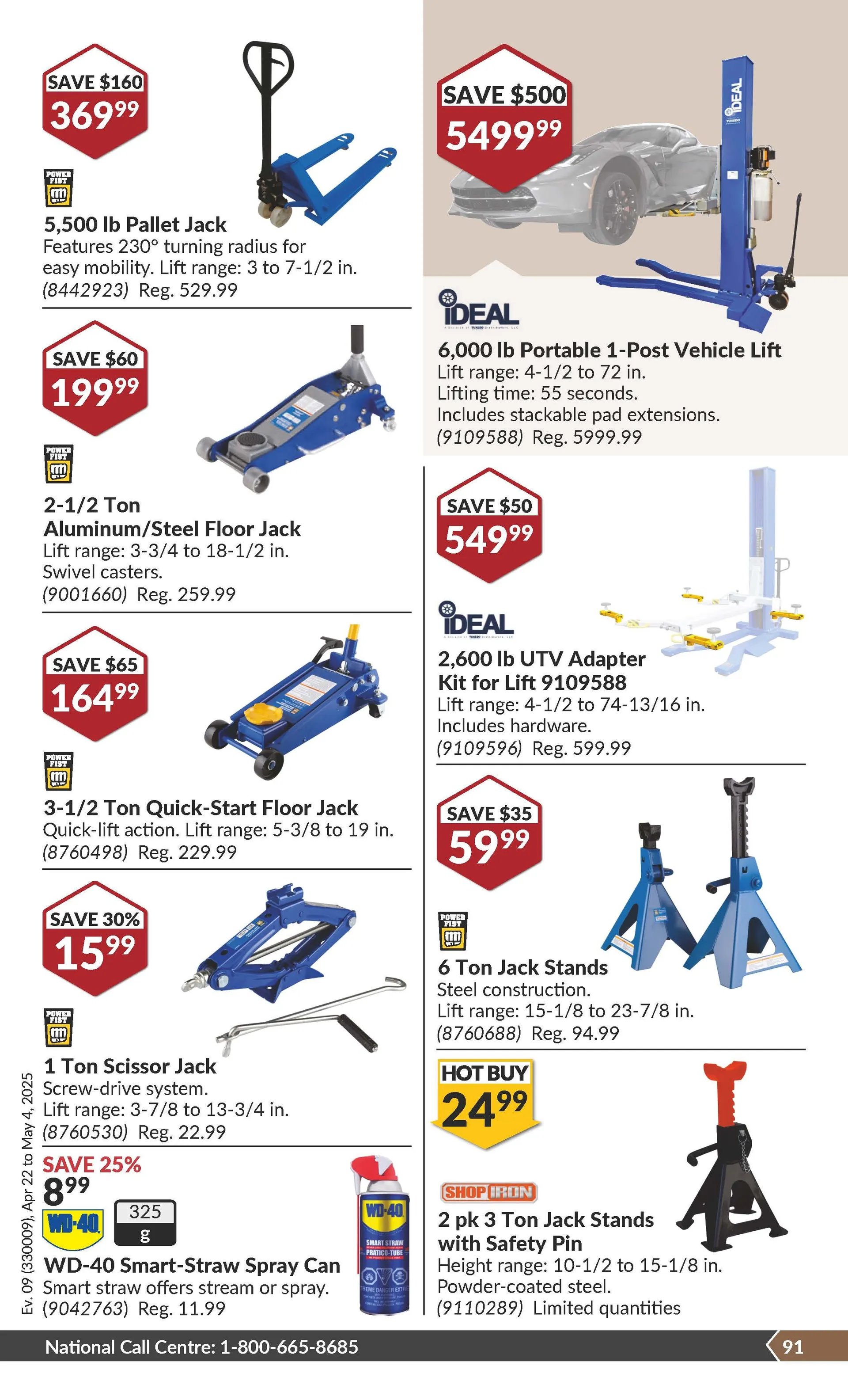 Princess Auto Weekly Ad from April 22 to May 4 2025 - flyer page 94