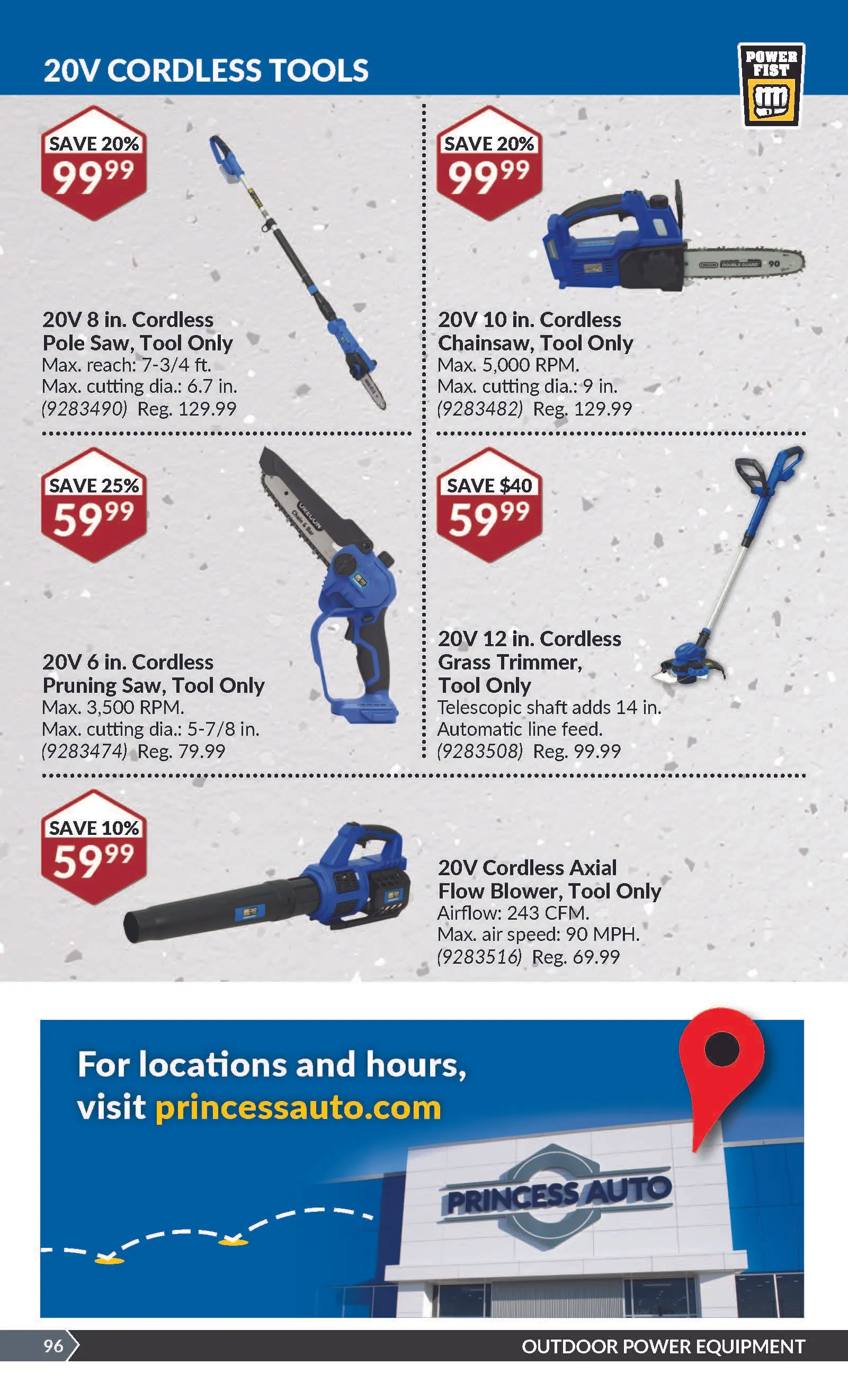 Princess Auto Weekly Ad from April 22 to May 4 2025 - flyer page 99