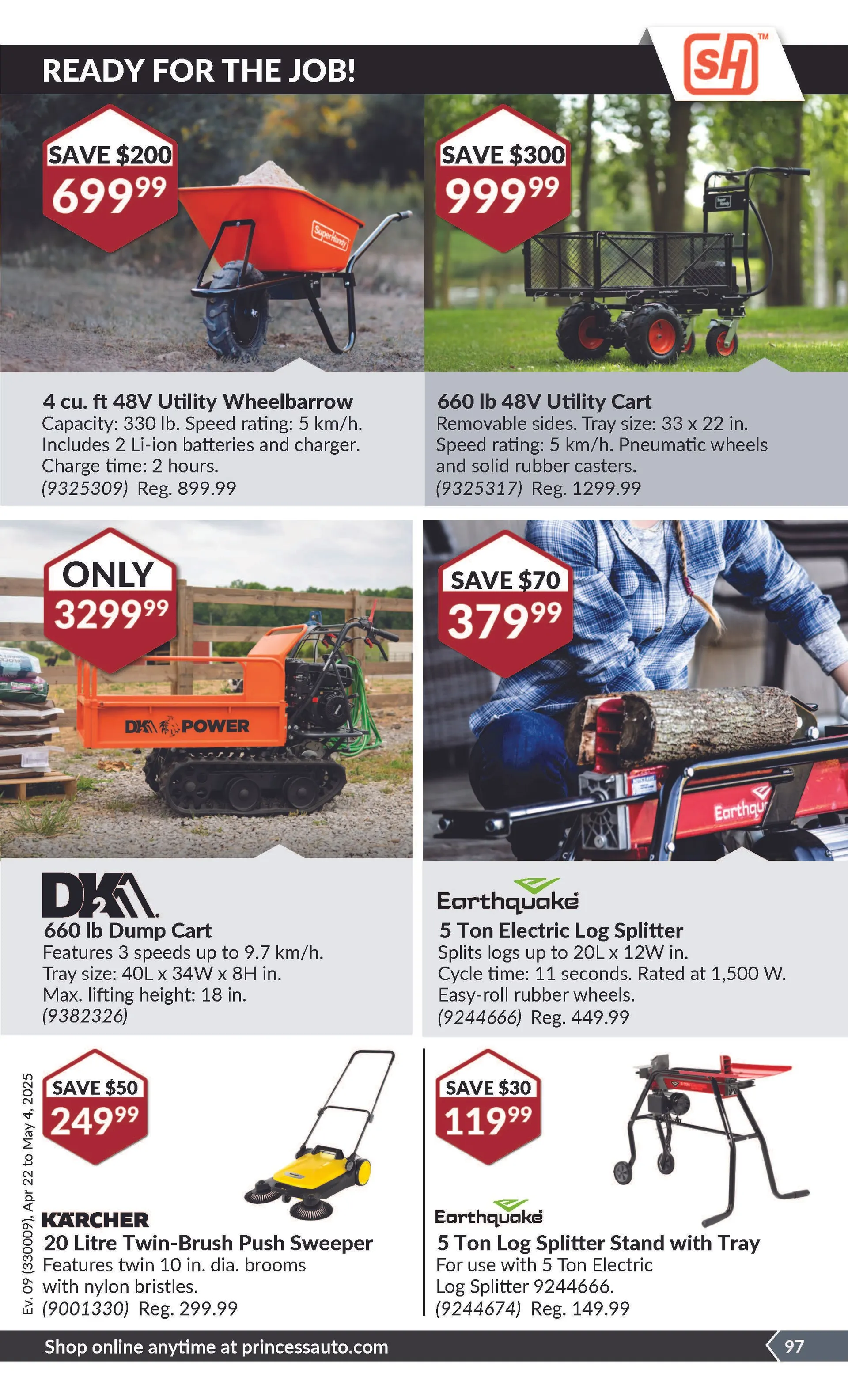 Princess Auto Weekly Ad from April 22 to May 4 2025 - flyer page 100