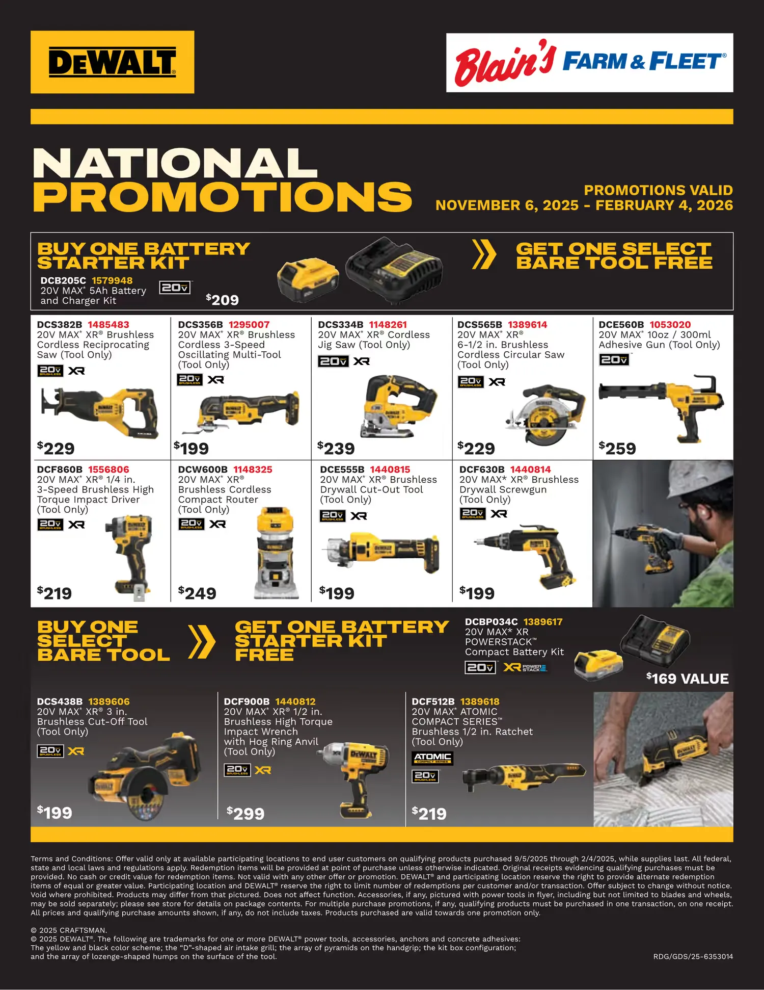 Weekly ad Blain's Farm & Fleet Sales from November 6 to February 4 2026 - Page 1