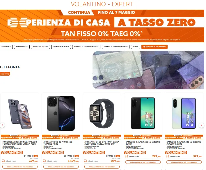 VOLANTINO EXPERT da 22 aprile a 7 maggio di 2025 - Pagina del volantino
