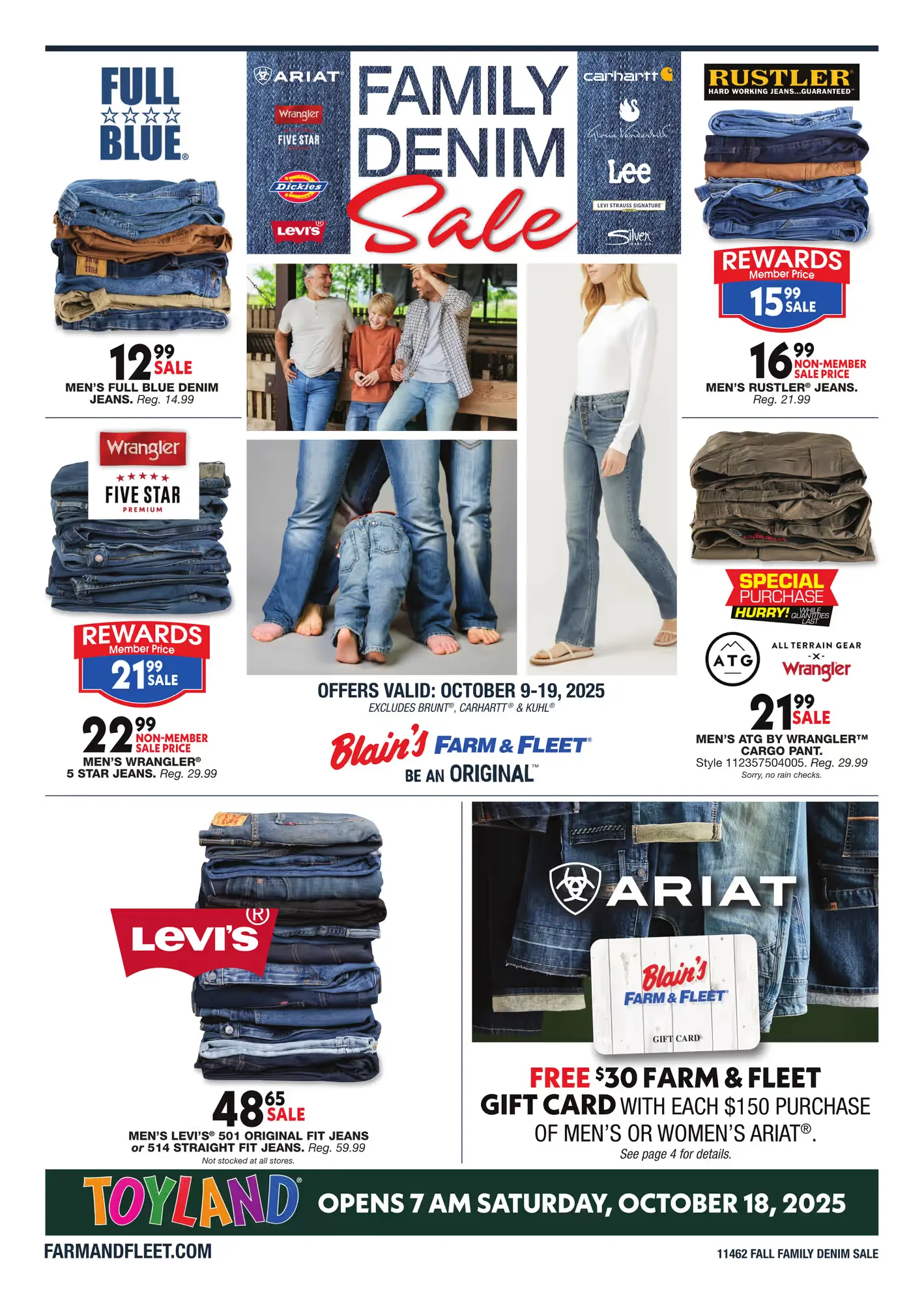 Weekly ad Blain's Farm & Fleet Sales from October 9 to October 18 2025 - Page 1