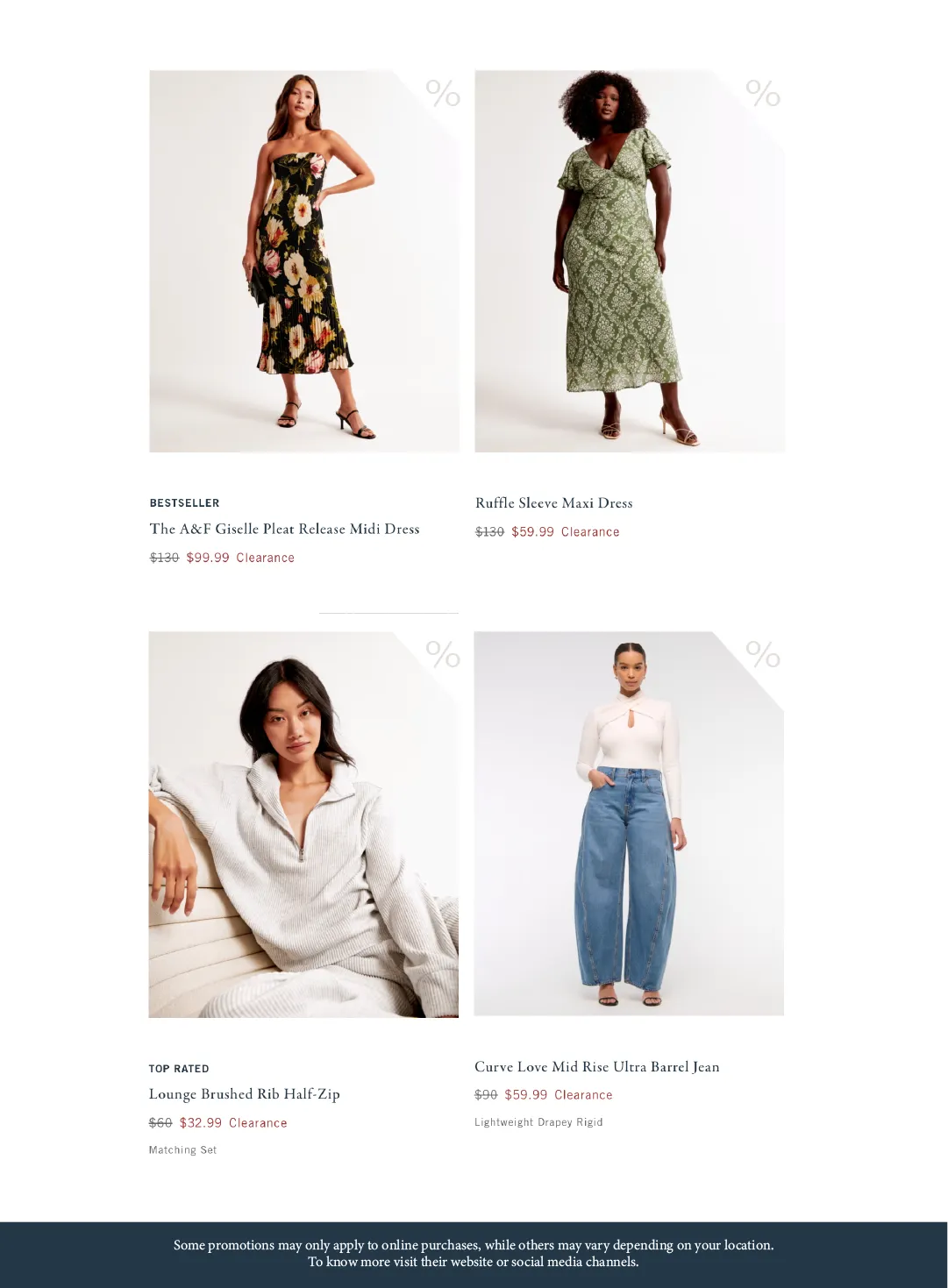 Weekly ad Abercrombie Weekly Ad from April 9 to April 23 2025 - Page 2