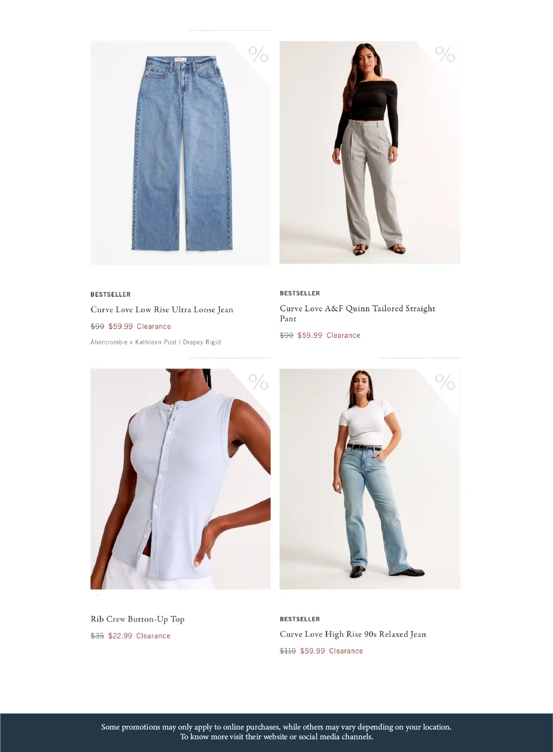 Weekly ad Abercrombie Weekly Ad from April 9 to April 23 2025 - Page 4