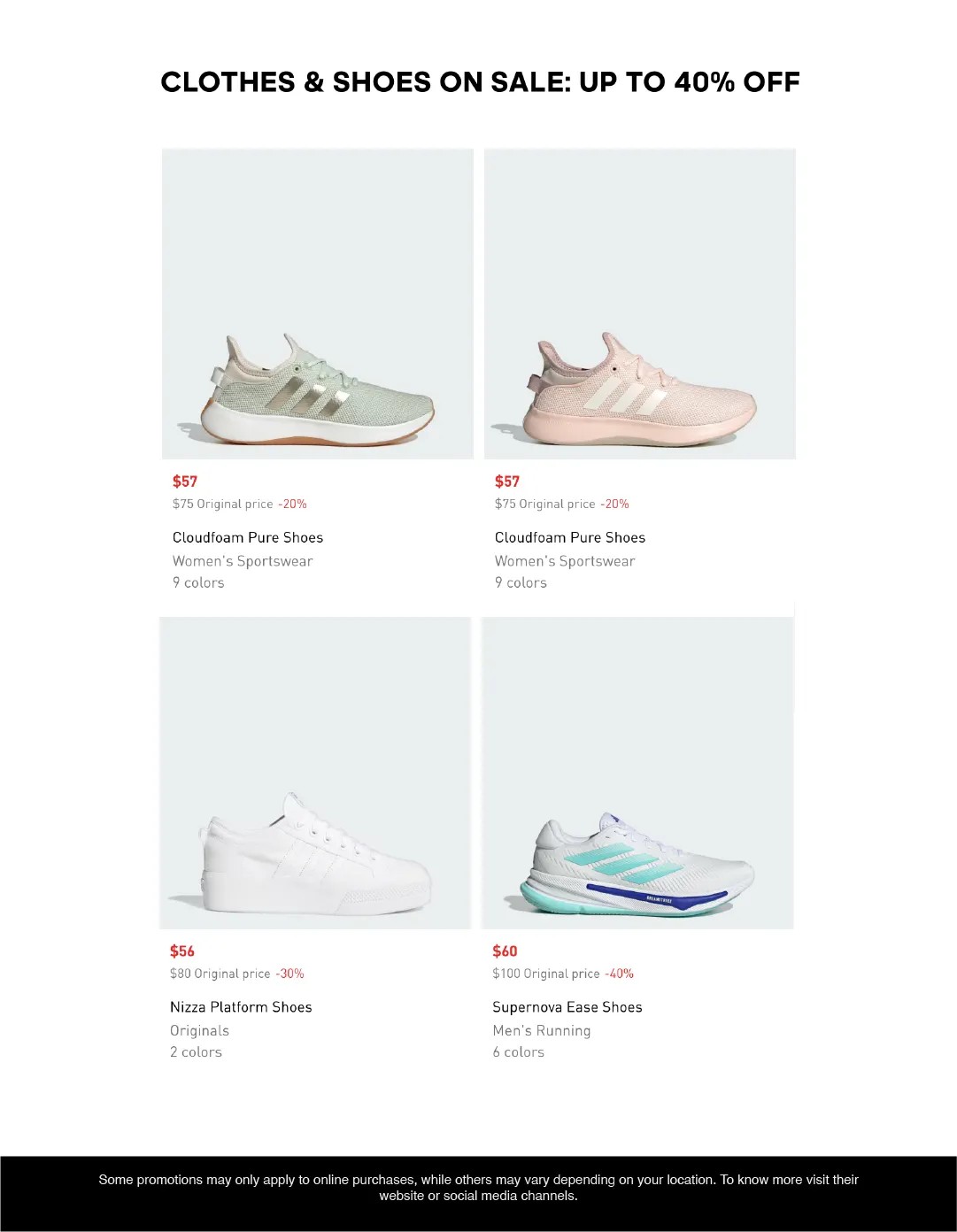 Weekly ad Adidas Weekly Ad from April 9 to April 23 2025 - Page 2