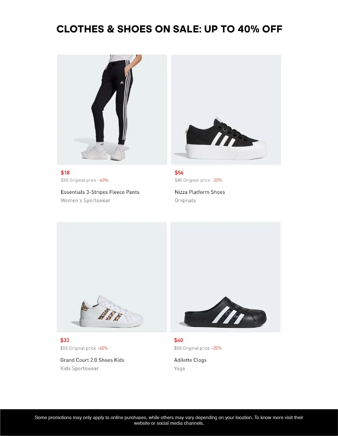 Weekly ad Adidas Weekly Ad from April 9 to April 23 2025 - Page 4