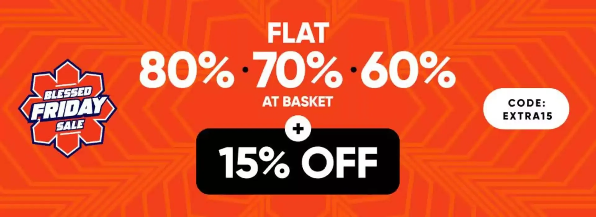 Flat 80% 70% 60% from 25 November to 28 November 2024 - Offers page 1