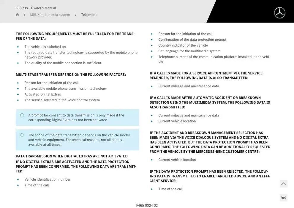 G-Class SUV from 14 January to 30 April 2025 - Offers page 559