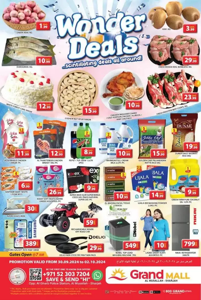 Grand Hyper promotion from 30 September to 2 October 2024 - Offers page 1