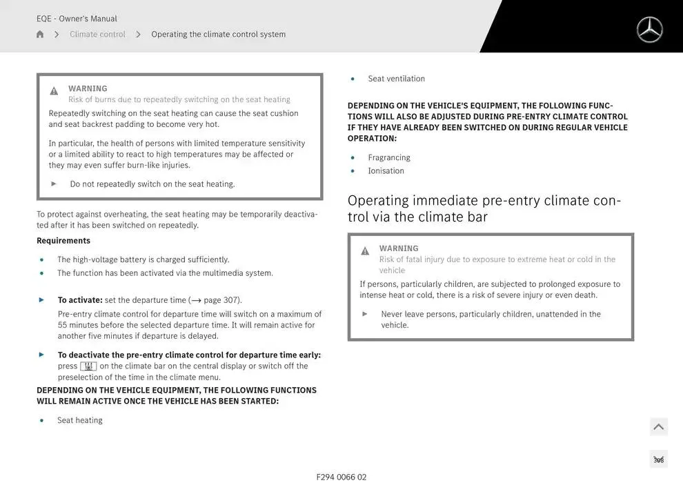 EQE SUV from 14 January to 30 April 2025 - Offers page 308