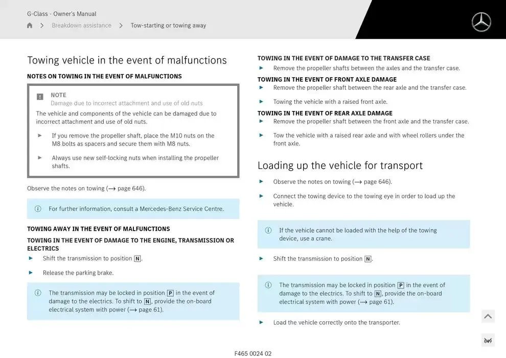 G-Class SUV from 14 January to 30 April 2025 - Offers page 649
