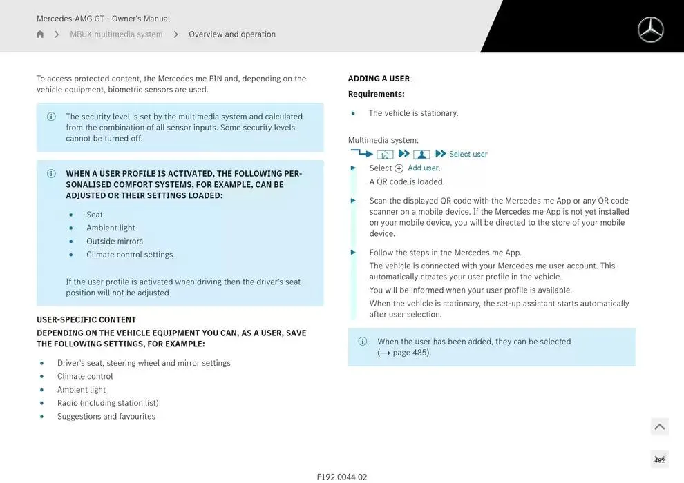 Mercedes-AMG GT Coupé from 14 January to 30 April 2025 - Offers page 482