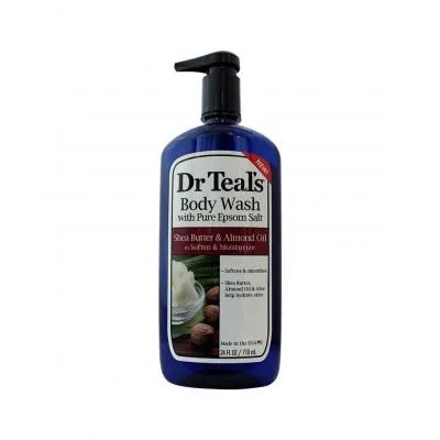Dr Teal's Epsom Salt Body Wash Shea Butter & Almond Oil 710ml
