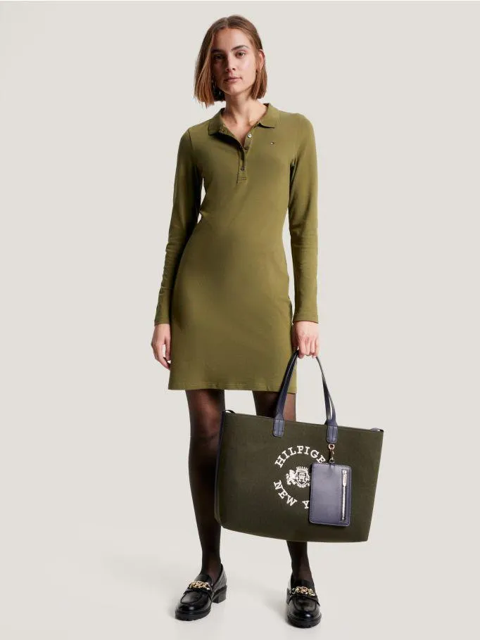 1985 Collection Long Sleeve Polo Dress