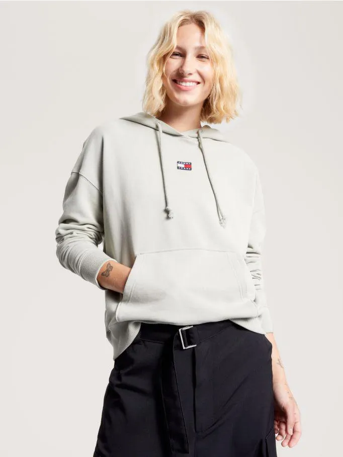 Badge Boxy Fit Hoody