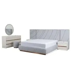 queensland 6 pc bedroom set 180x200 cm