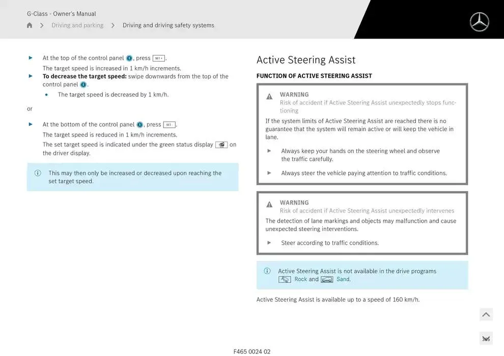 G-Class SUV from 14 January to 30 April 2025 - Offers page 365