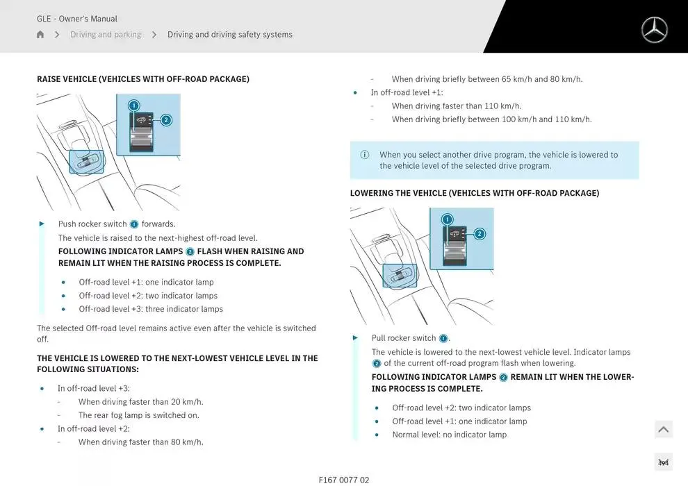 GLE SUV from 14 January to 30 April 2025 - Offers page 494