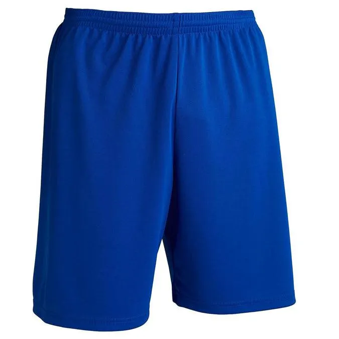 Adult Football Shorts F100 - Blue
