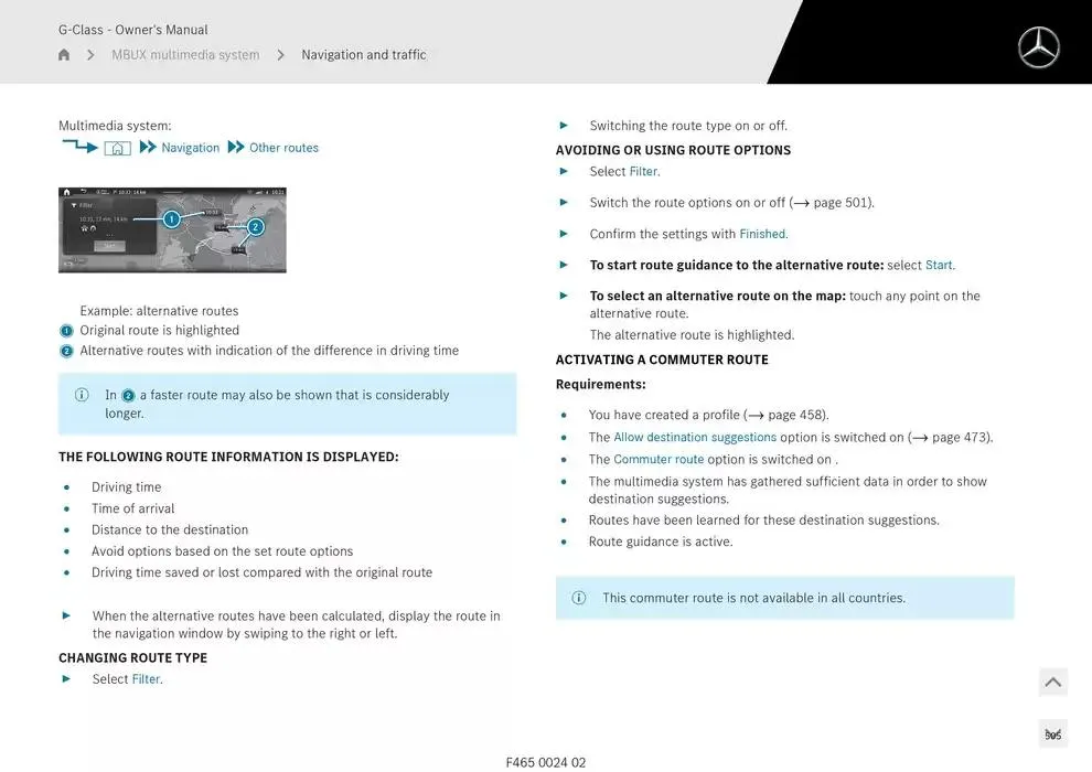 G-Class SUV from 14 January to 30 April 2025 - Offers page 505