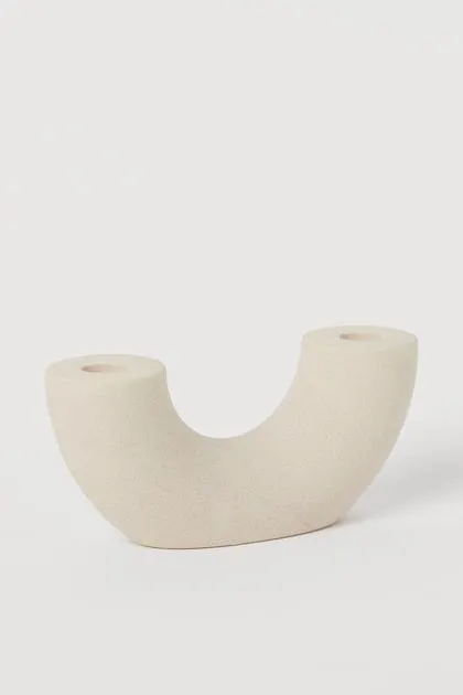 Ceramic candlestick