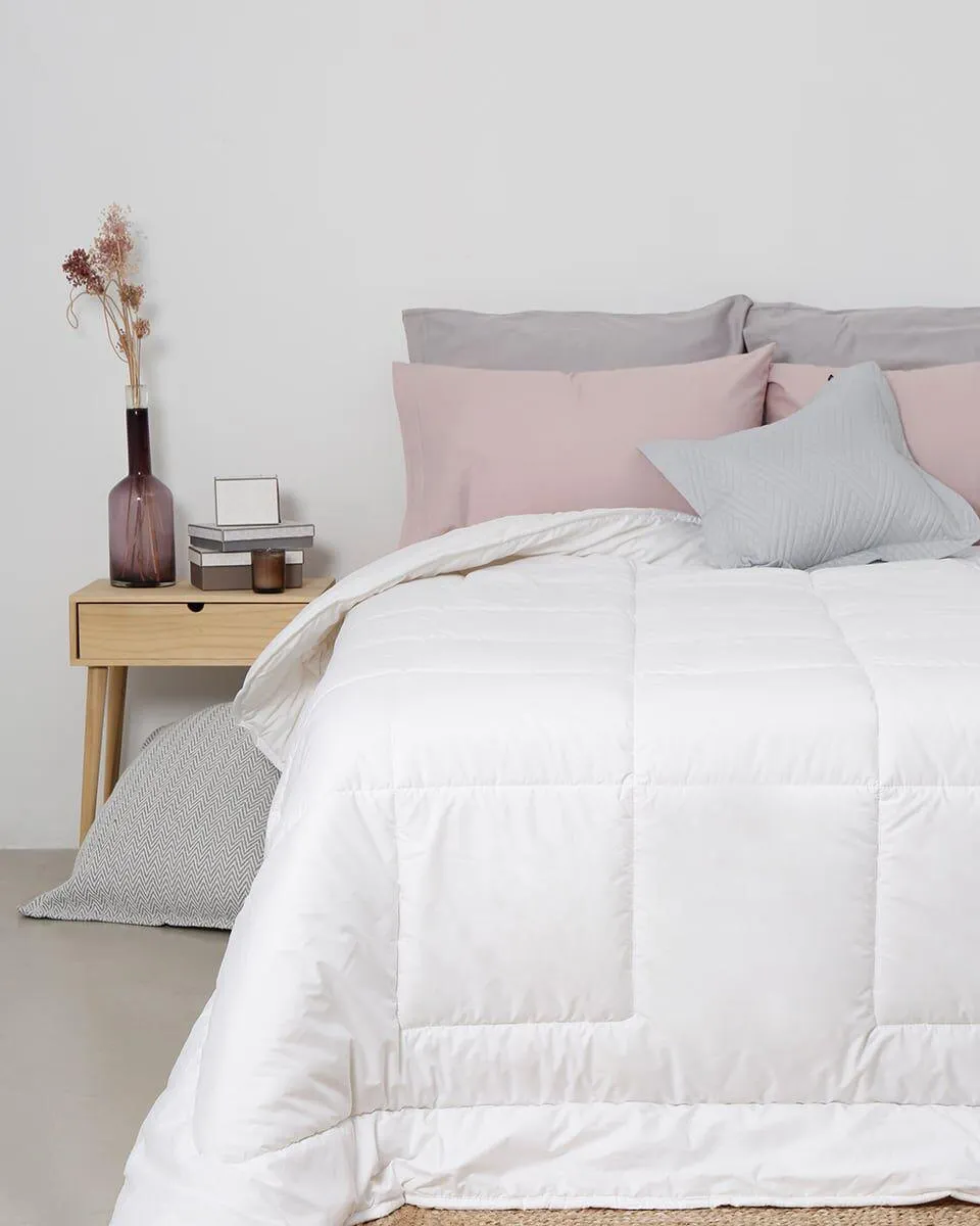 Μαλλινο Λευκο Παπλωμα Wool