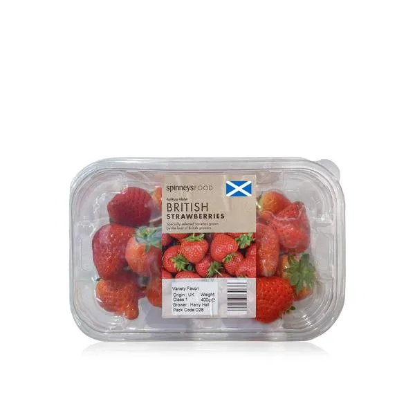 SpinneysFOOD British Strawberries 400g