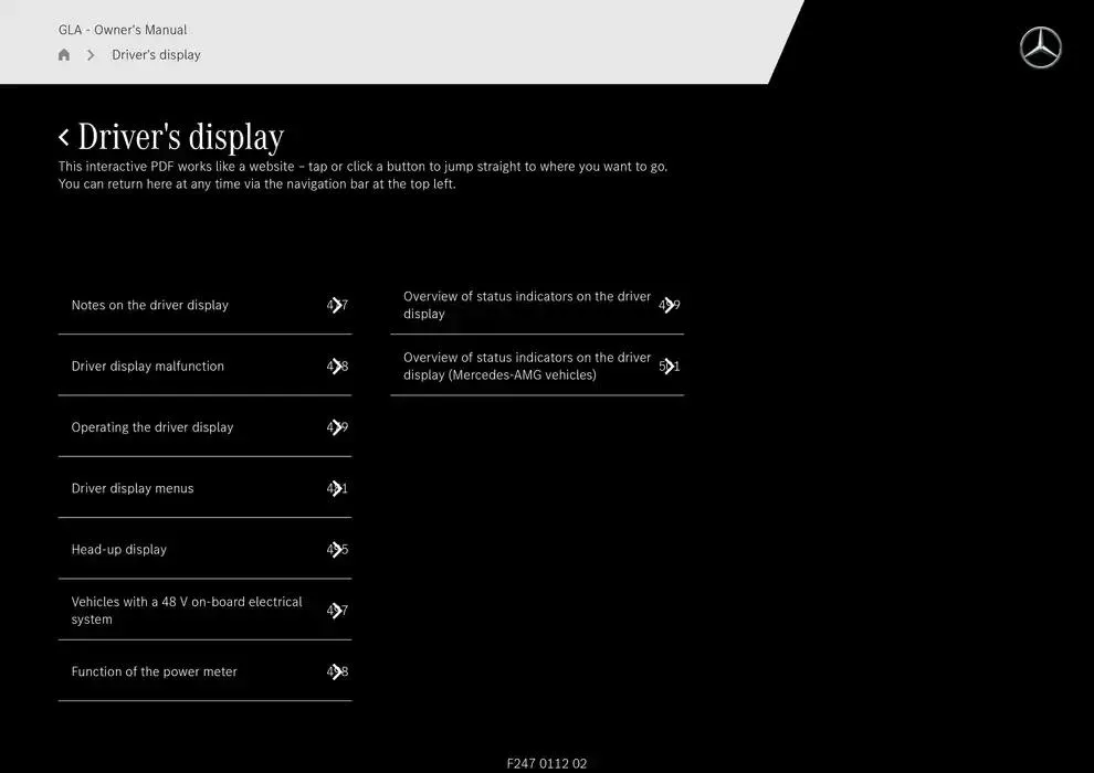 GLA SUV from 14 January to 30 April 2025 - Offers page 476