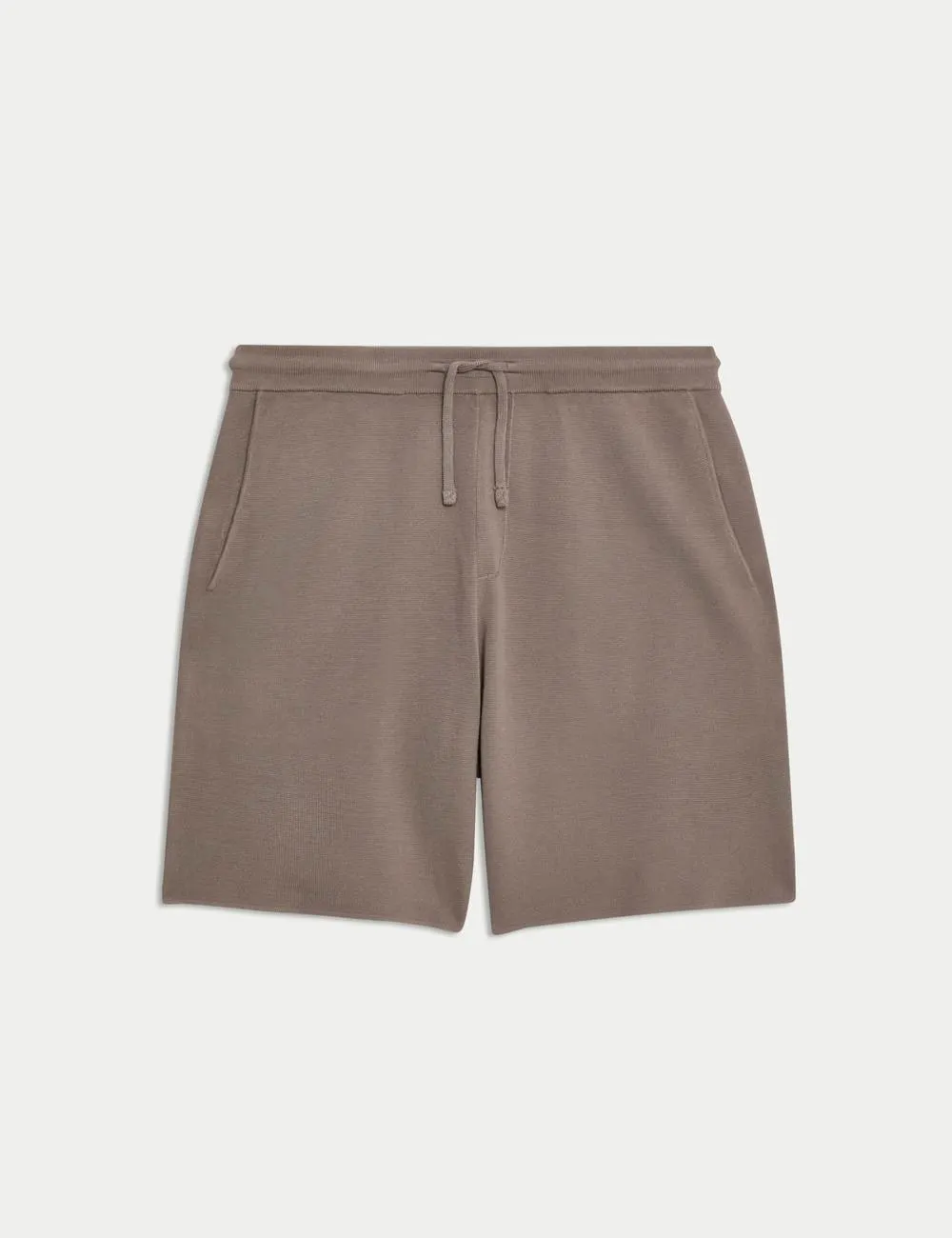 Cotton Rich Knitted Shorts