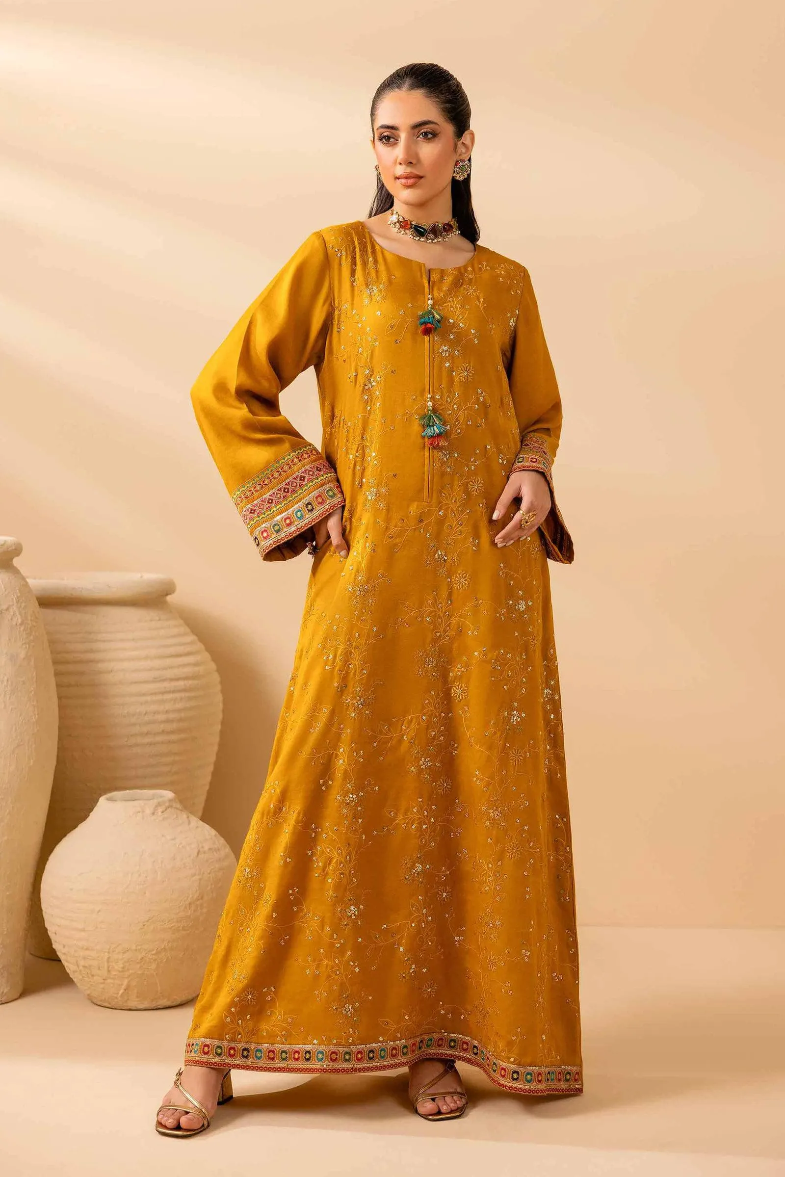Embroidered Fustaan - FS24-06