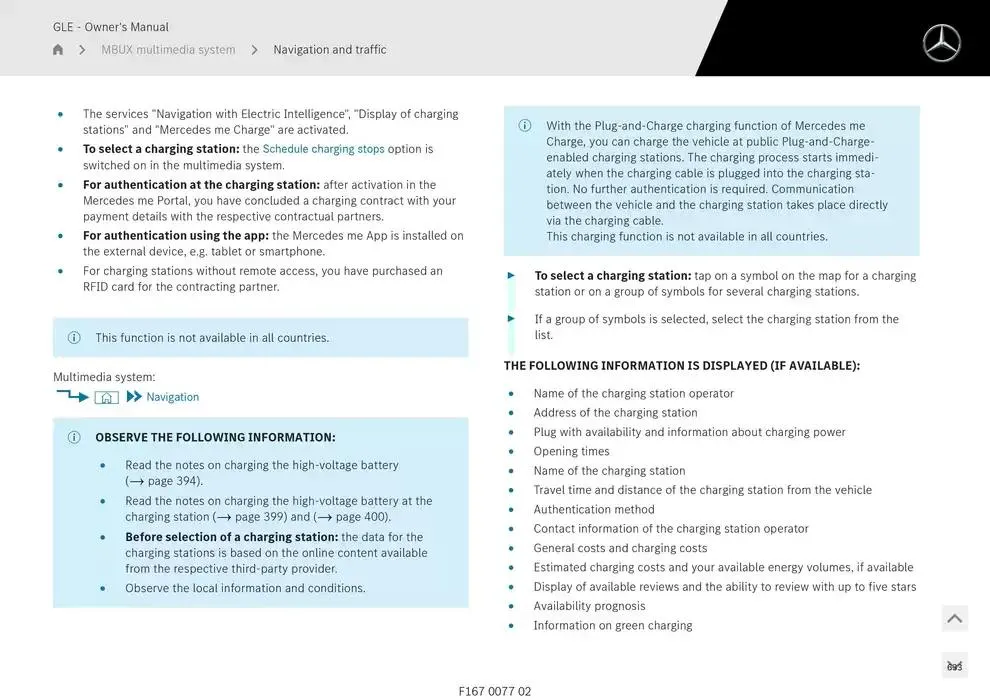 GLE SUV from 14 January to 30 April 2025 - Offers page 633