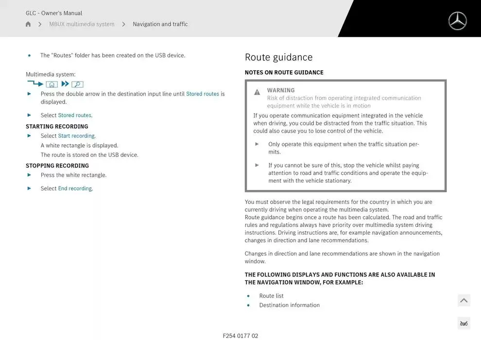 GLC SUV from 14 January to 30 April 2025 - Offers page 630