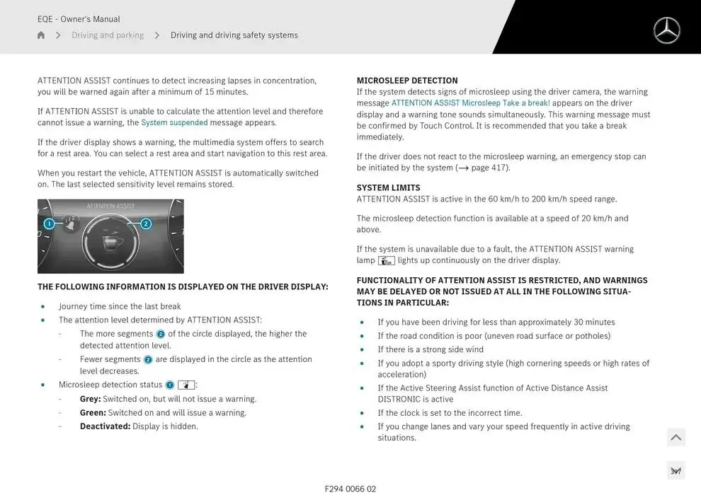 EQE SUV from 14 January to 30 April 2025 - Offers page 397