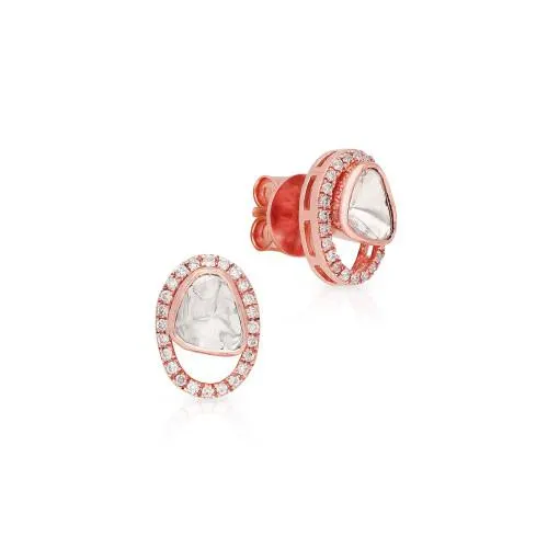 Viraaz Uncut Diamond Earring ERFTP11023